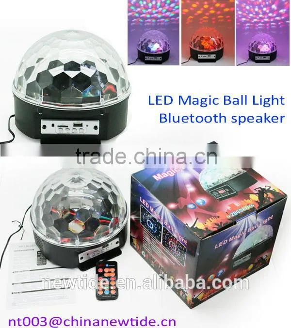 NT-BP0081 BT bluetooth stage ball speaker piezoelectric speaker
