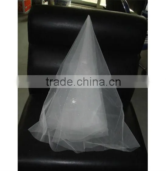 white wedding veils