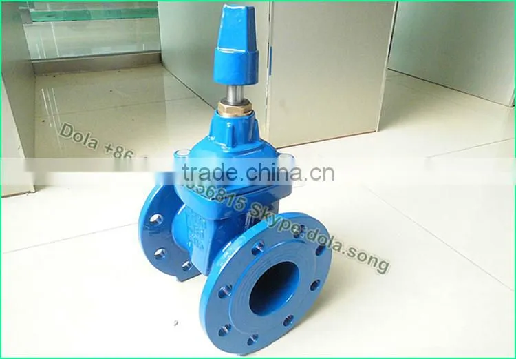 GV-DS015 BS 5163 rubber gate valve PN10