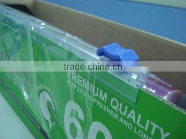 Innovative push-on type cling film slide cutter blade knife saw cutter box blade YNSC12 YNSC18