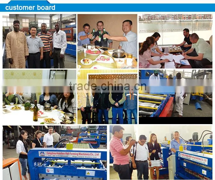 Standing Seam Metal Roof Panel Roll Forming Machine
