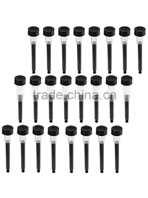 New 24PCS LED Outdoor Garden Path Lighting Landscape Solar Light WH002339