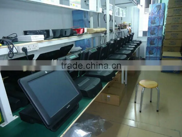 Led pos touch screen lcd computer for airport