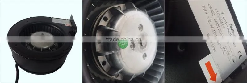 ac side channel blower with perfect motor performance