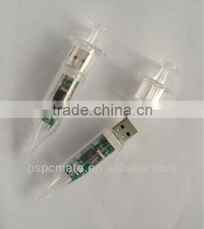 Unique Design Syringe Usb Flash Disk