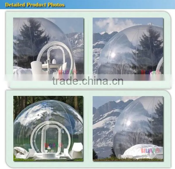 clear inflatable bubble tent for sale