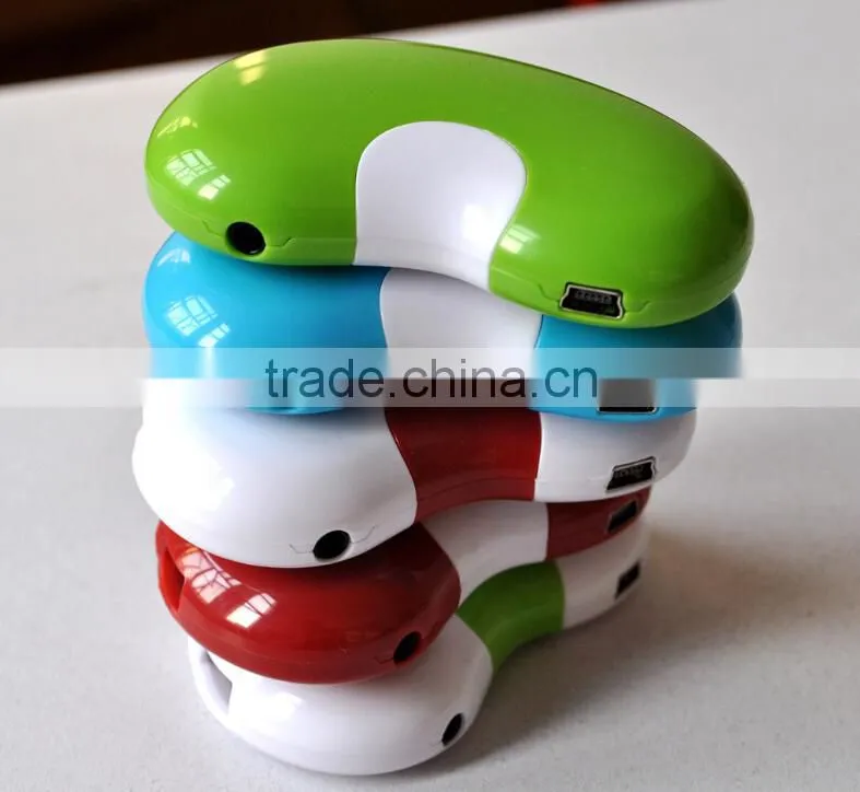 Factory wholesales for promotion bean shape best gift usb2.0 4 por hub