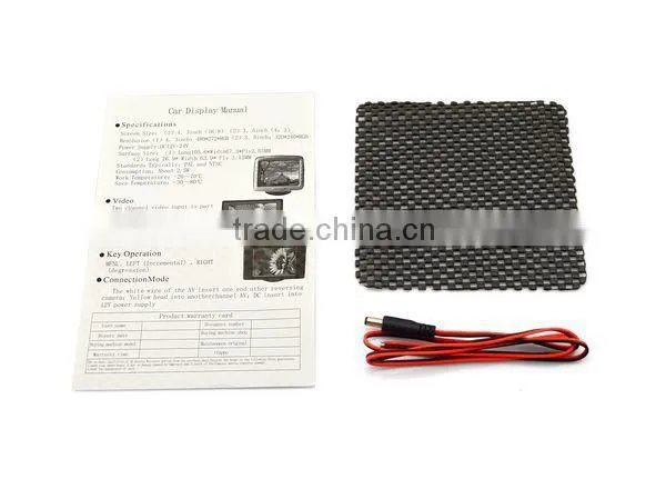 Chelong Manufacture 4.3 inch lcd reverse car monitor best price for you