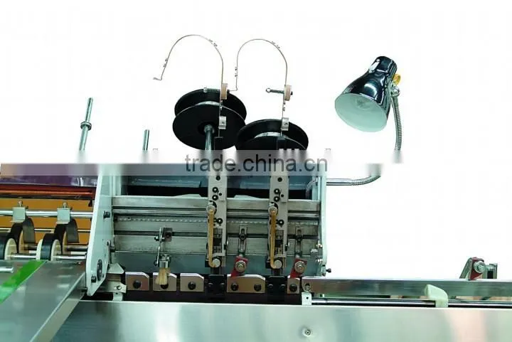six heads riding book binding machine,iron wire book binding machine