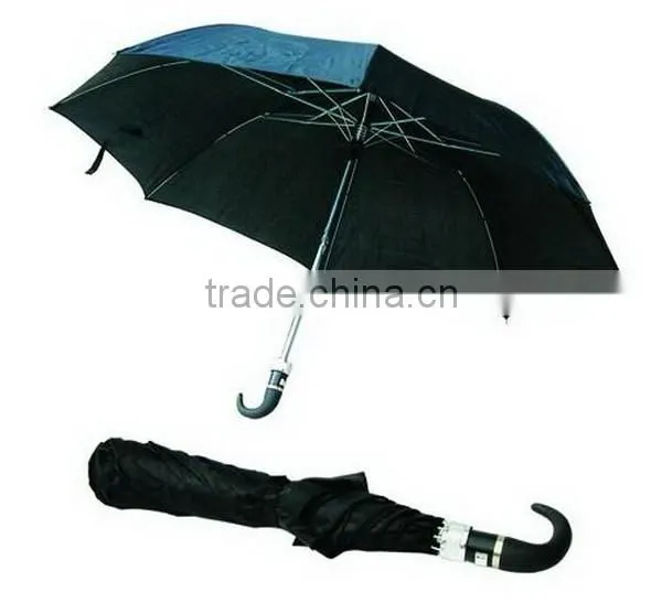 Promotional trendy wine bottle umbrella three fold