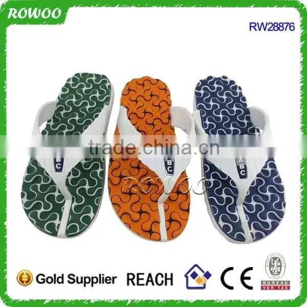 2016 new style eva non-slip slipper men indoor flip flop