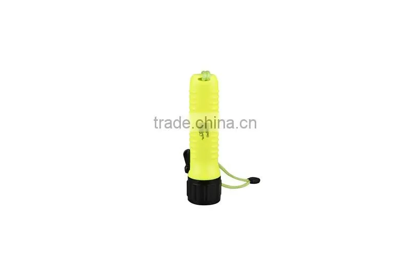 3W Rechargeable Powerful LED Diving Flashlight Diving Torch Flashlight
