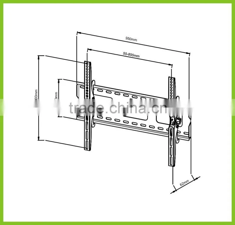 PLB117-84 UP and Down TV Mount for 80 inch TVs
