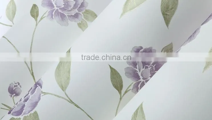cheap American decoration flower wallpaper for wall