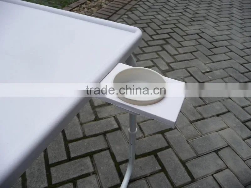 cheap price and good quality New design cup holder folding computer table