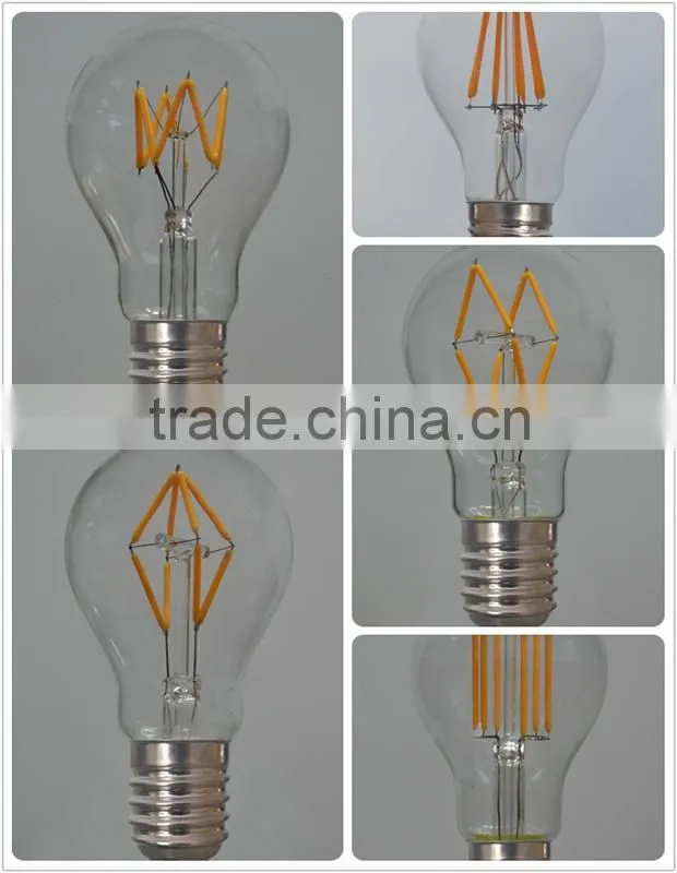 Dimmable 2W 4W 8W E14 E27 B22 Filament LED Bulb