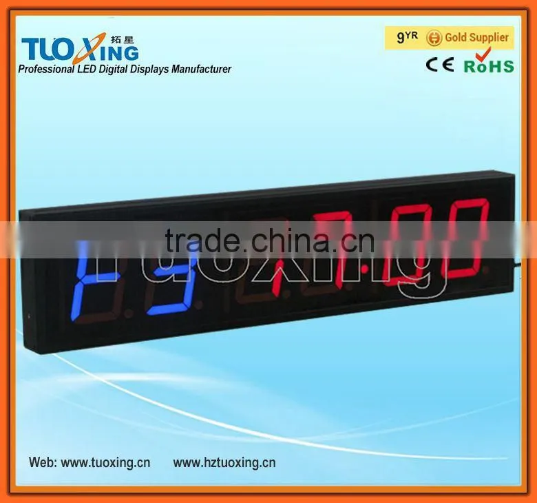 4 inch 6 digit tabata training timer