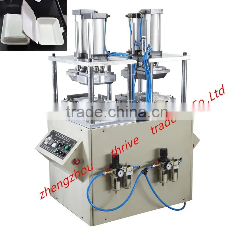 Fully automatic paper meal box direct forming machine