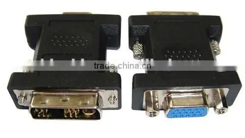 DVI(12+5)Male to VGA Female Adapter