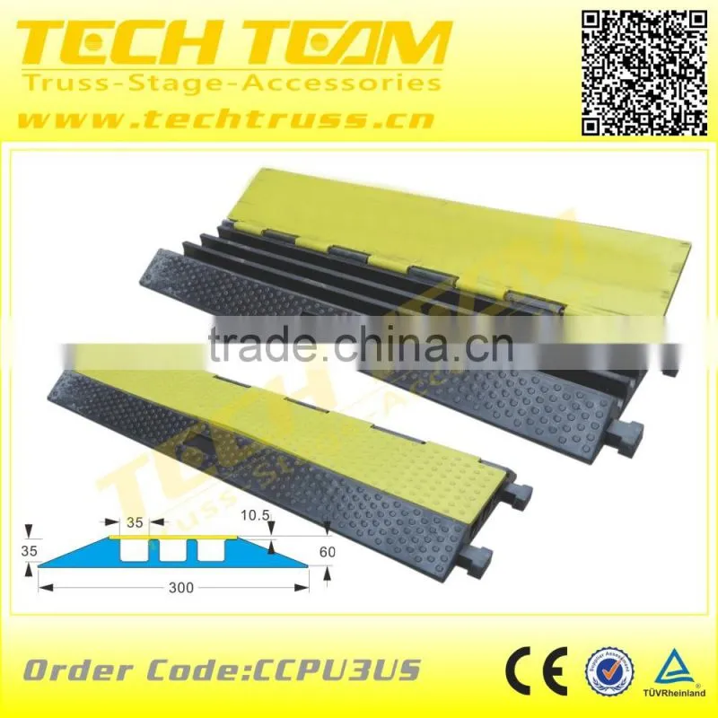 CCPC1USB Cable Protector 1Channel Fexible Cable Protector Use in Outdoor Show