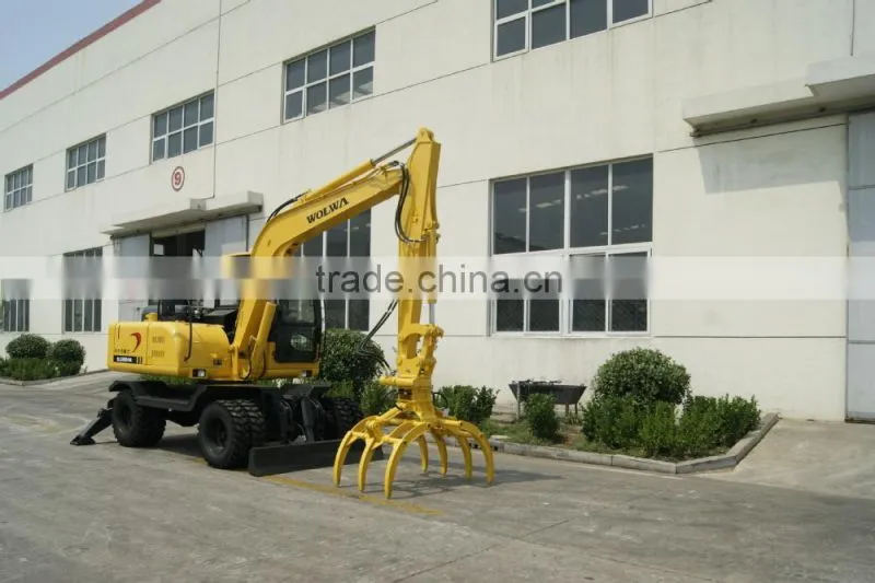 world sold China mainland 8T Wheel Sugarcane Loarder from wolwa