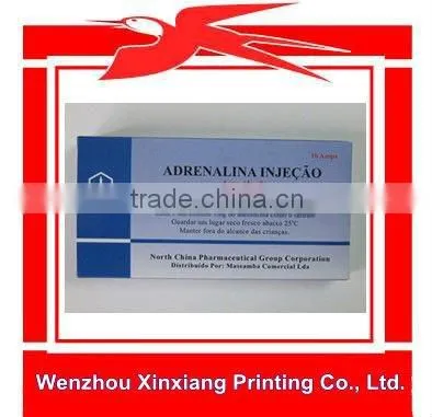 Custom Printed Paper Hanging Retail Packaging Box ISO9001:2008