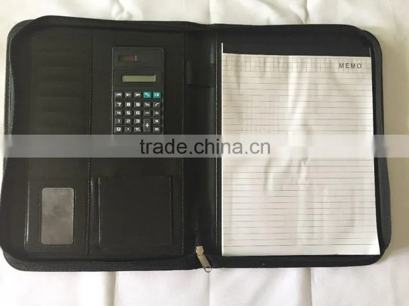 Wholesale A4 Leather Document Folder Padfolio