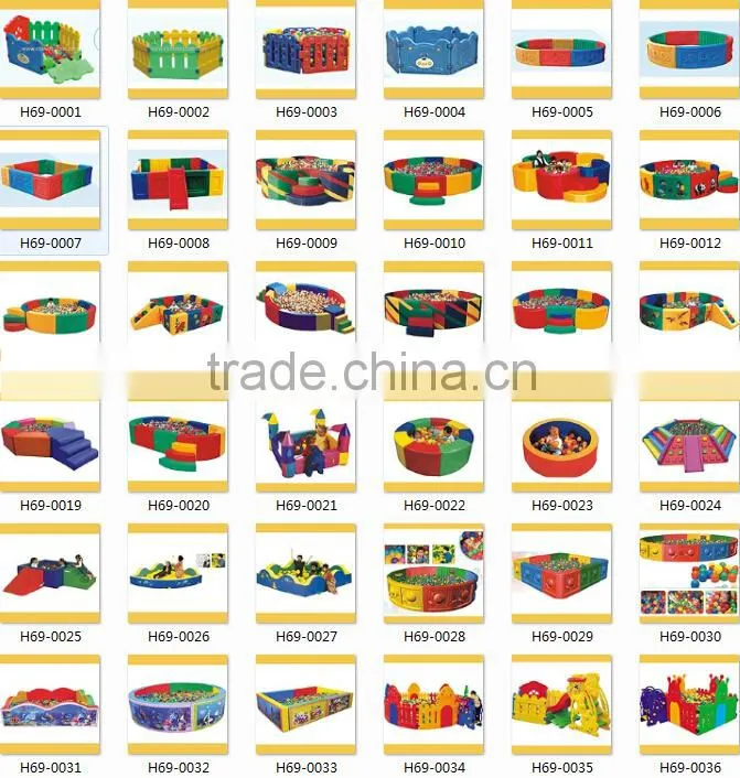 2016 plastic play balls with good qulity/children plastic ball pool from factory/large play ball pool made in china