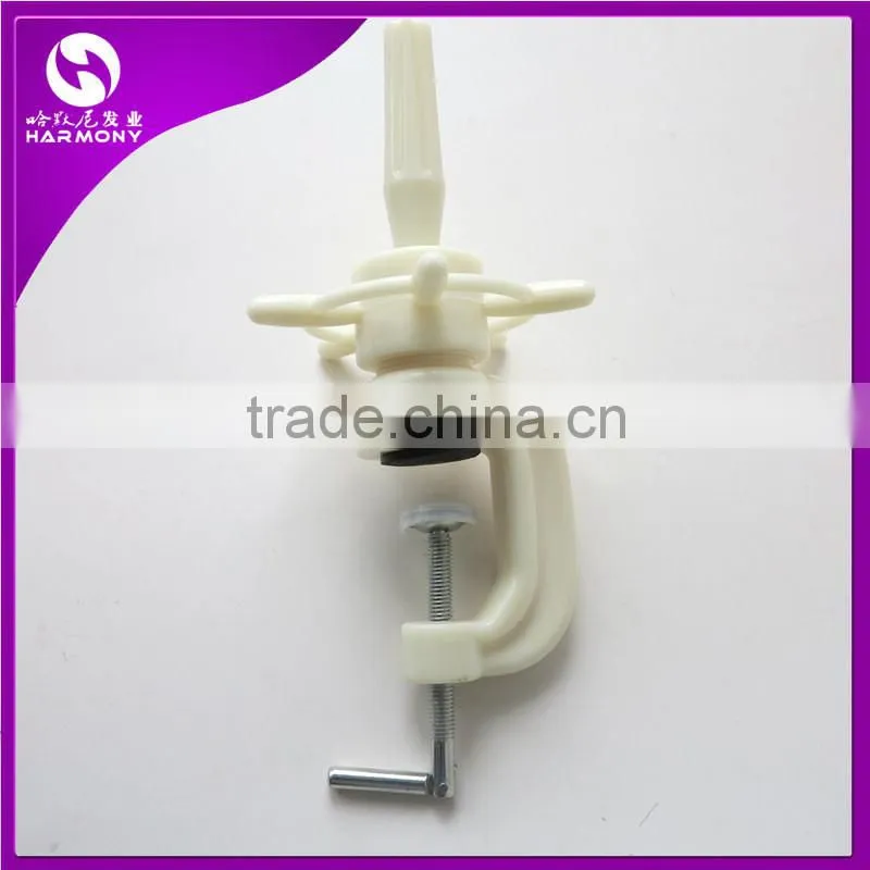 Adjustable Mannequin head Holder wigs stand training head clamp stand/Training Head Holder