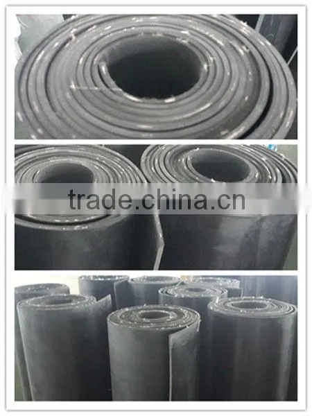 3mpa,1.5gravity CR cloth insertion rubber sheet