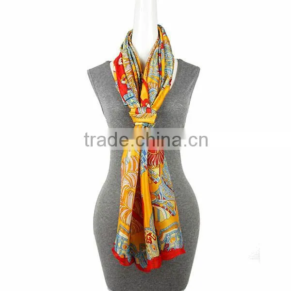 Fashion Printing chiffon chiffon scarf Square Scarf