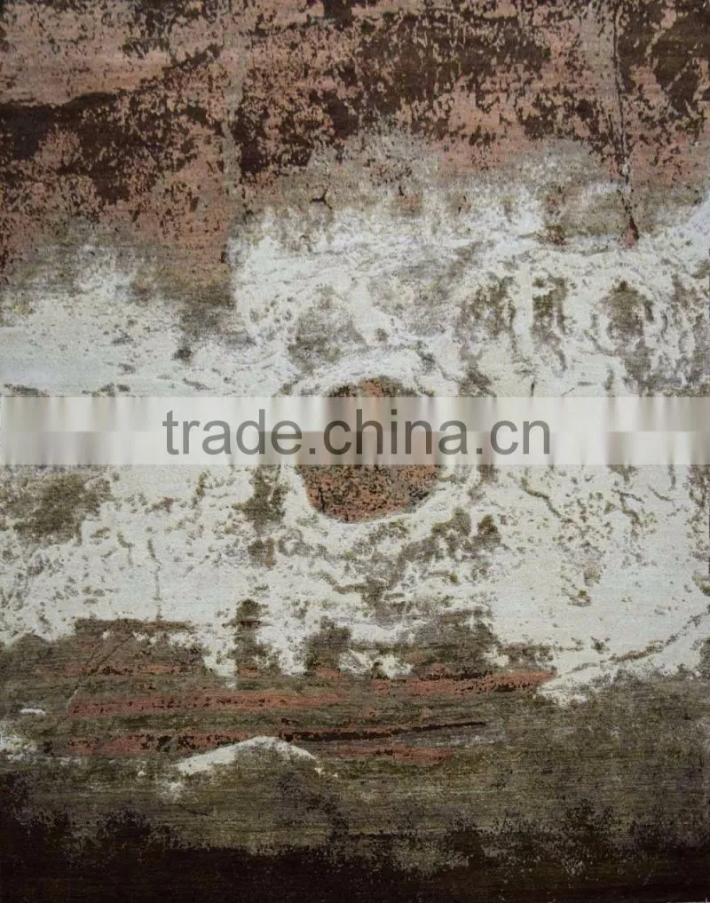 Modern Wool Bamboo Silk Carpet