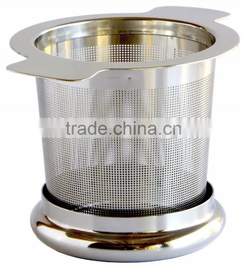 Single Cup Teavana Loose Leaf Green Tea Infuser 304 Stainless Steel Simple Modern Tea Infuser Tea Strainer with Lid