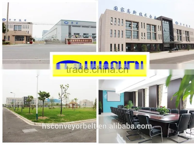Polyurethane nylon rubber belt for conveyor ore