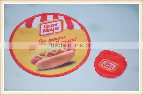 Promotional foldup foldable frisbee