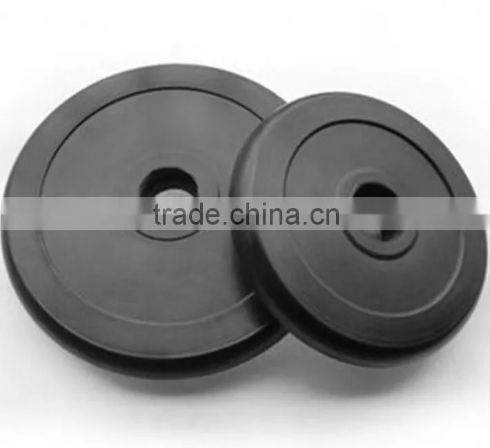 10KG15KG20KG25KG30KG pvc rubber dumbbell /barbell set