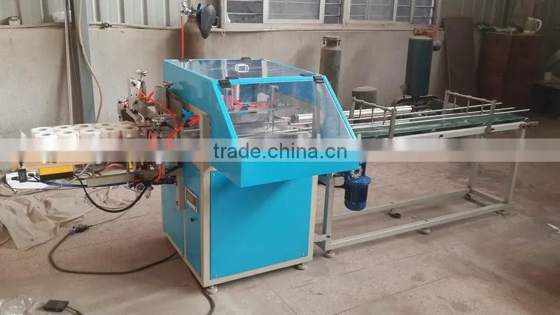 Multi-roll toilet paper roll packing machine
