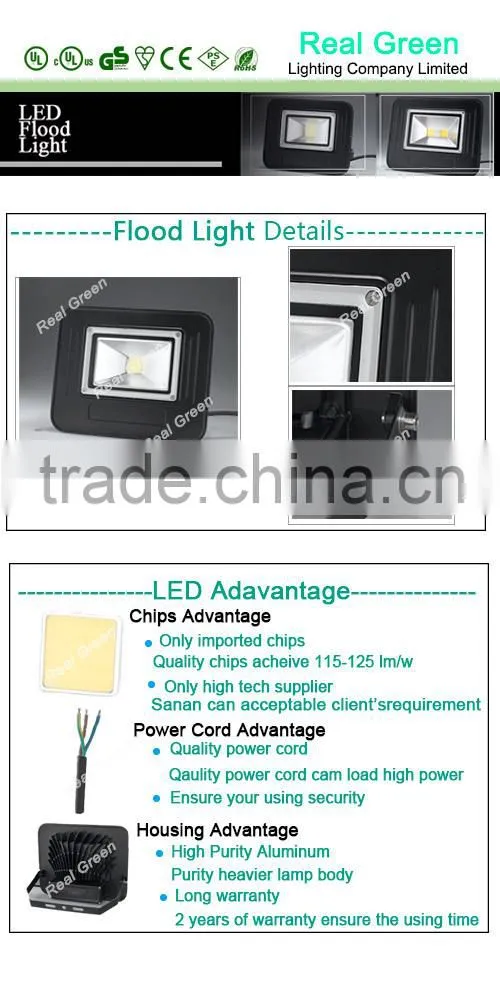 2015 COB 100W Super Brightness LED Flood Light Wearhouse/Factory Using Light