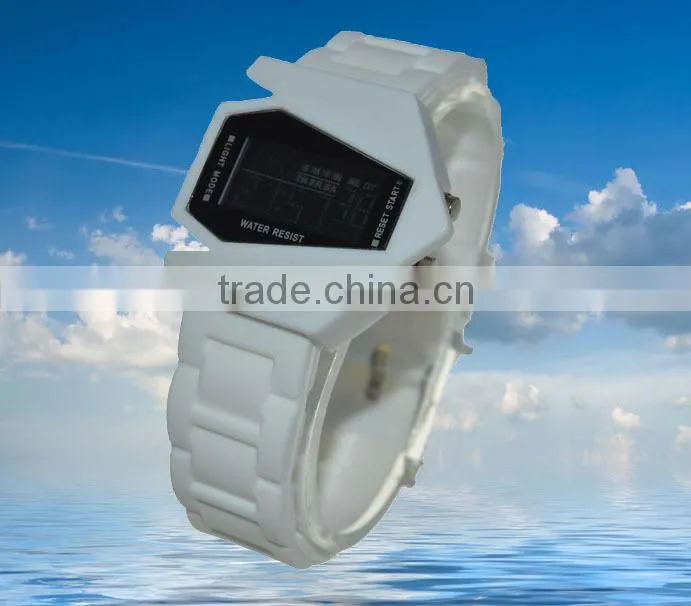 Women Airplane cheap led watch aircraft price bracelet wrist led watch silicone ladys