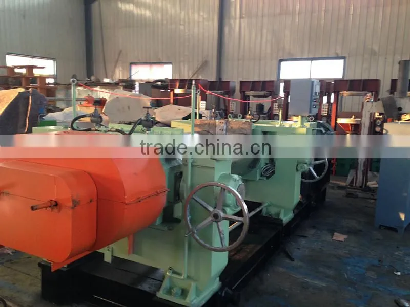 2015 new type two roll mixing mill with stock blender