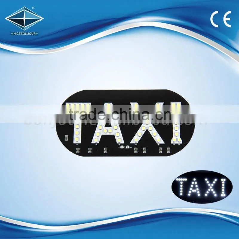 Hot Taxi Top signal light 3528 1210 45 led car light