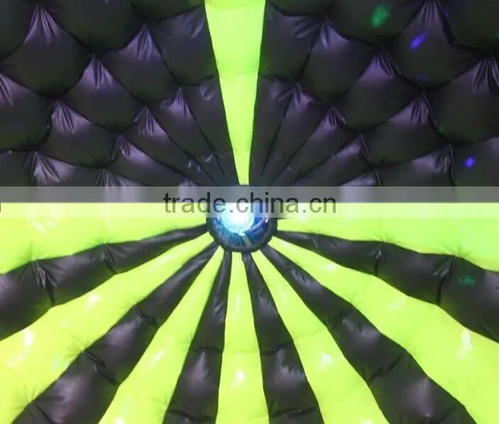 inflatable disco dome bounce castle bouncer round disco house