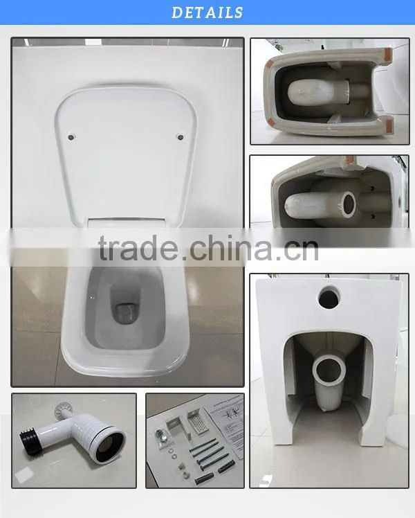 watermark australian bathroom ceramic floor toilet bowl with concealed cistern 2051B