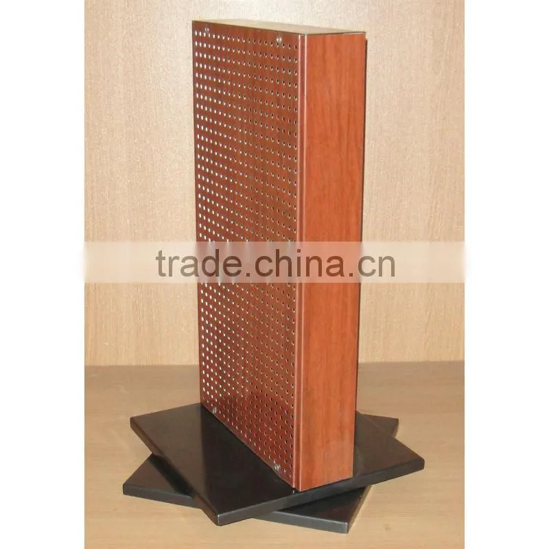 double sides rotating counter display from china manufacturer