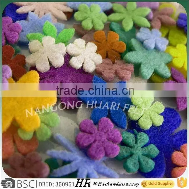 laser cut felt flowers die cut flower
