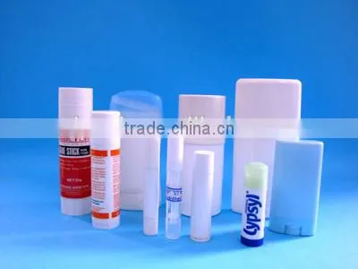 5g-15g empty lip balm container/tubes, plastic twist up tube container