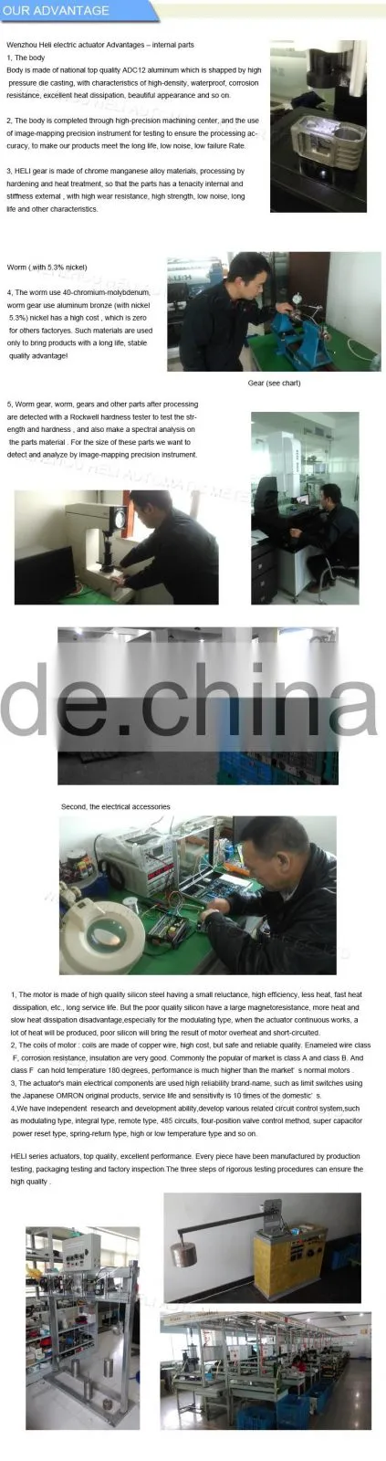 Lever electric actuator