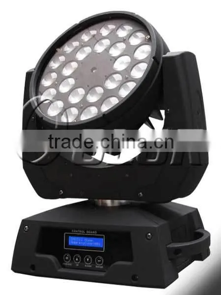 guangzhou 24pcs 15W RGBWA led zoom moving head light stage light