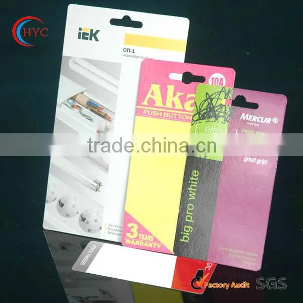 350g art paper printed card paper flash cards printing