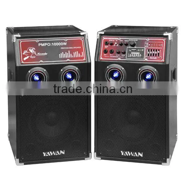 Hot 2.0 dj bass speaker with HiFi system With USB/SD/FM/EQ ( bluetooth function optional)
